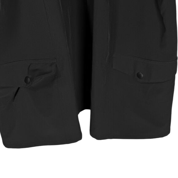 Patagonia Fleetwith Belted Dress Basalt Black Sleeveless Pockets Lightweight L - Picture 5 of 10